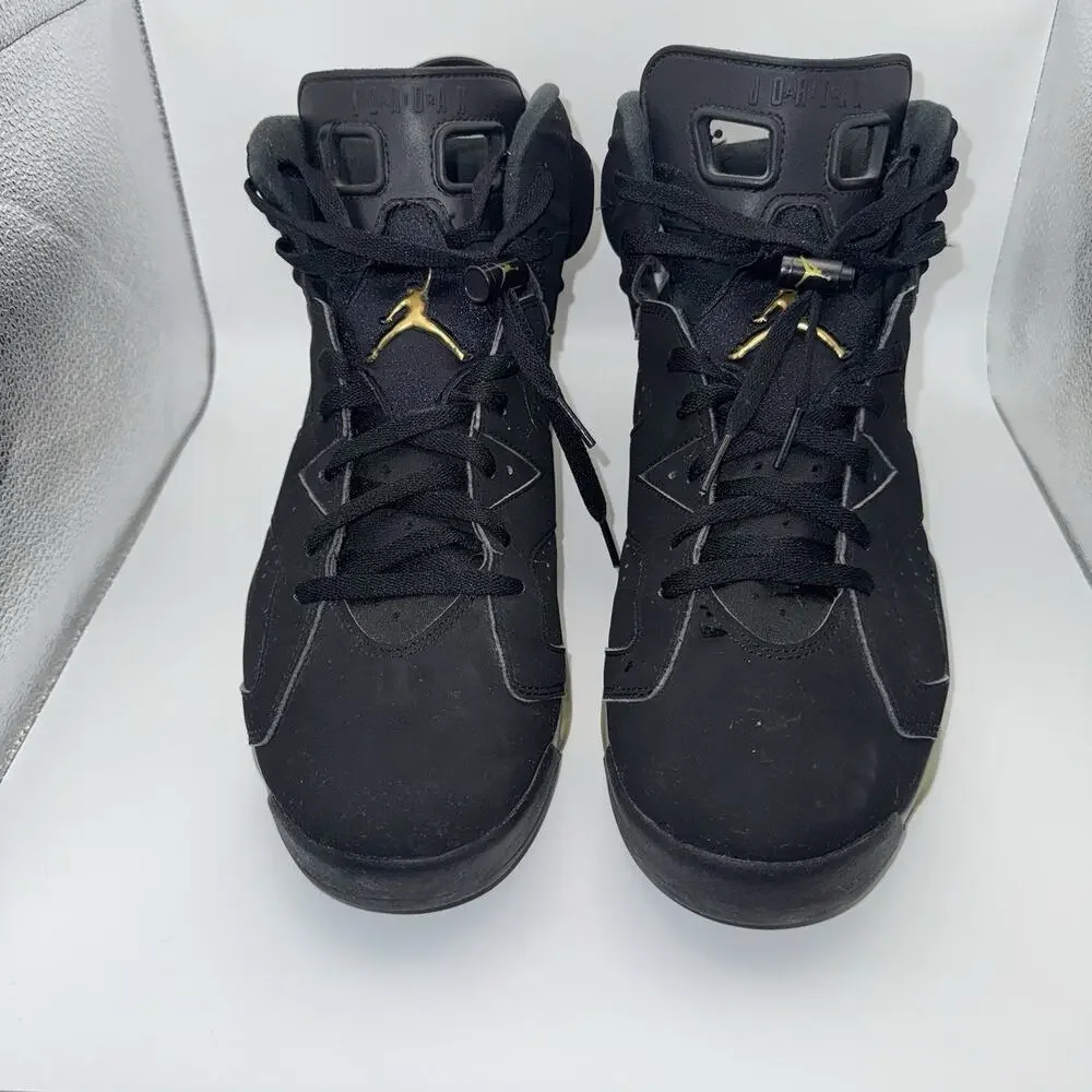 Air Jordan 6 Retro DMP Defining Moments Black Gold CT4954-007 Men’s Size 14